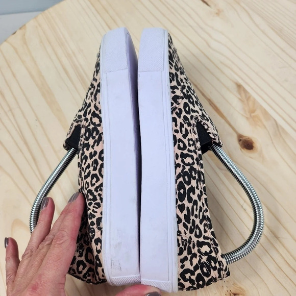 ASOS Dexter Slip On Leopard Animal Print Tennis Shoes Size UK 6 US 7 - Picture 7 of 12